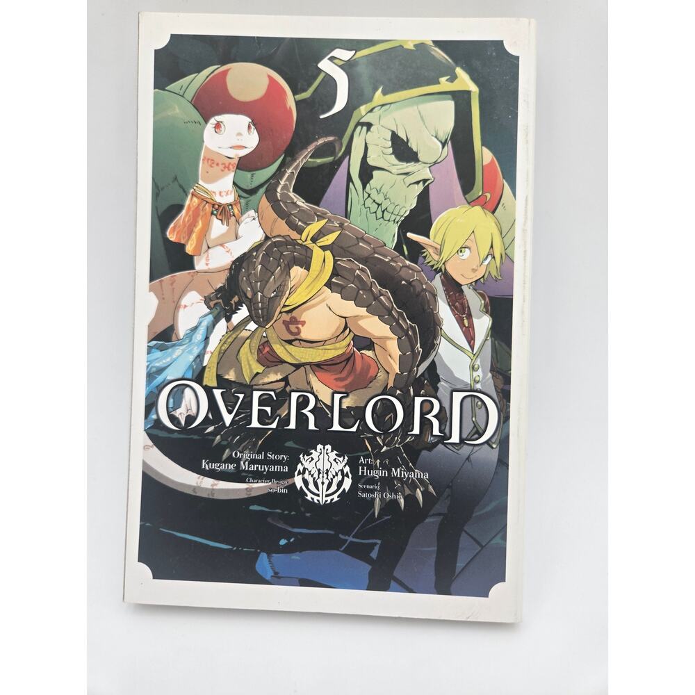 Overlord Volume 5 Manga English Paperback EUC Hugin Miyama
